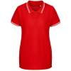 Рубашка поло женская Virma Stripes Lady, красная, размер L (Изображение 1)