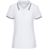 Рубашка поло женская Virma Stripes Lady, белая, размер S (Изображение 1)