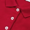 Рубашка поло женская Sunset красная, размер S (Изображение 3)