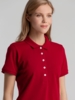 Рубашка поло женская Sunset красная, размер S (Изображение 6)