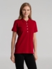 Рубашка поло женская Sunset красная, размер XL (Изображение 4)