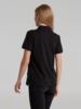 Рубашка поло женская Sunset черная, размер M (Изображение 5)