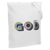 Холщовая сумка «Новый GOD», белая (Изображение 1)