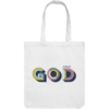 Холщовая сумка «Новый GOD», белая (Изображение 2)