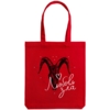 Холщовая сумка «Любовь зла», красная (Изображение 2)