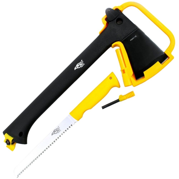 Топор Firebird FSA01, черный с желтым (Изображение 1)