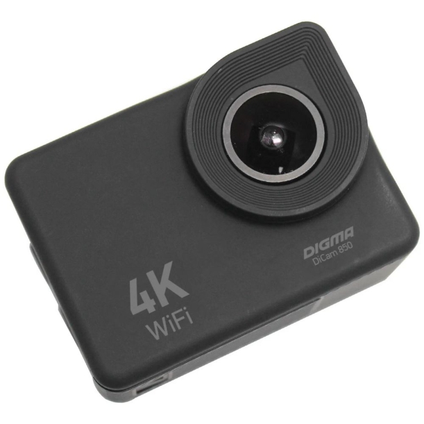 Экшн-камера Digma DiCam 850, черная (Изображение 5)