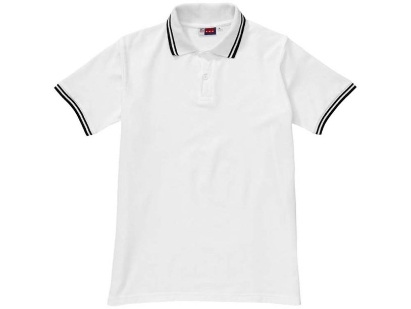 Рубашка поло Erie мужская (белый) XL (Изображение 4)