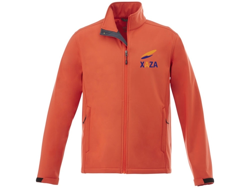 Куртка софтшел Maxson мужская (оранжевый) XS (Изображение 3)