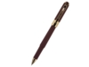 Ручка пластиковая шариковая «Monaco» (коричневый/золотистый) (Изображение 1)