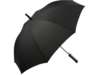 Зонт-трость Resist с повышенной стойкостью к порывам ветра (черный)  (Изображение 1)