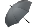 Зонт-трость Resist с повышенной стойкостью к порывам ветра (серый) 