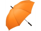 Зонт-трость Resist с повышенной стойкостью к порывам ветра (оранжевый) 