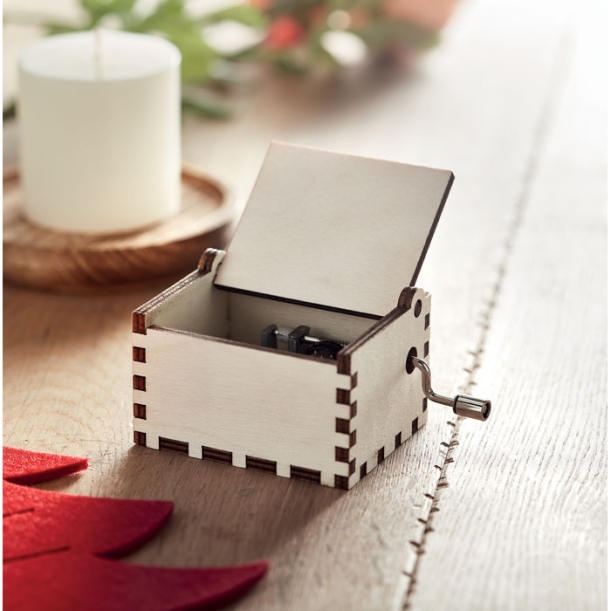 Шкатулка музыкальная (древесный) (Изображение 2)