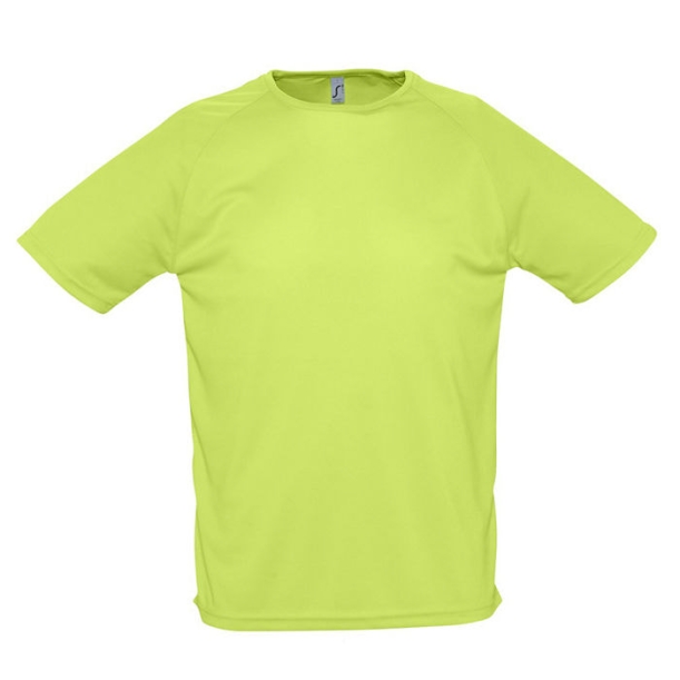 Футболка "Sporty", светло-зеленый_2XL, 100% воздухопроницаемый полиэстер, 140 г/м2 (Изображение 1)