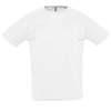 Футболка "Sporty", белая_2XL, 100% воздухопроницаемый полиэстер, 140 г/м2 (Изображение 1)