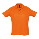 Рубашка поло мужская SUMMER II, оранжевый, XL, 100% хлопок, 170 г/м2