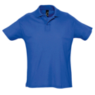 Рубашка поло мужская SUMMER II, ярко-синий, XS, 100% хлопок, 170 г/м2