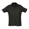 Рубашка поло мужская SUMMER II, чёрный, XL, 100% хлопок, 170 г/м2 (Изображение 1)