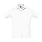 Рубашка поло мужская SUMMER II, белый, M, 100% хлопок, 170 г/м2