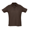 Рубашка поло мужская SUMMER II, шоколадный, S, 100% хлопок, 170 г/м2 (Изображение 1)