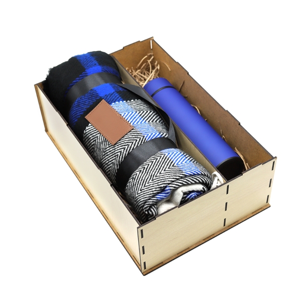 Подарочный набор Айзек, синий (Изображение 2)