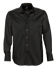 Рубашка мужская с длинным рукавом Brighton черная, размер XL (Изображение 1)