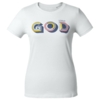 Футболка женская «Новый GOD», белая, размер L (Изображение 2)