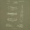 Футболка приталенная Old Patents. Knife, меланж хаки, размер S (Изображение 3)