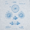 Футболка приталенная Old Patents. Wheel, голубой меланж, размер S (Изображение 3)