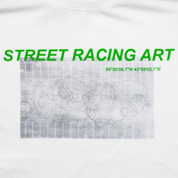 Футболка Street Racing Art, белая, размер L (Изображение 6)
