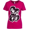 Футболка женская «Меламед. The Beatles», ярко-розовая (фуксия), размер L (Изображение 2)