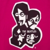 Футболка женская «Меламед. The Beatles», ярко-розовая (фуксия), размер L (Изображение 3)