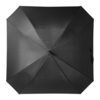 Зонт-трость с квадратным куполом, Mistral, черный (Изображение 4)