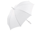 Зонт-трость Alu с деталями из прочного алюминия (белый) 
