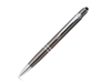 Ручка-стилус металлическая шариковая (серебристый)  (Изображение 1)