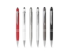 Ручка-стилус металлическая шариковая (красный)  (Изображение 2)