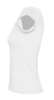 Футболка женская с глубоким вырезом MELROSE 150 белая, размер S  (Изображение 3)