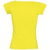 Футболка женская с глубоким вырезом Melrose 150 лимонно-желтая, размер S (Изображение 2)