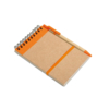 Блокнот с ручкой (оранжевый) (Изображение 1)
