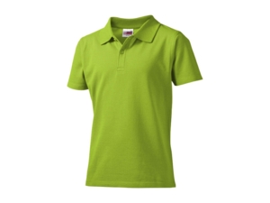 Рубашка поло First детская (зеленое яблоко) 8