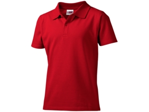 Рубашка поло First детская (красный) 8