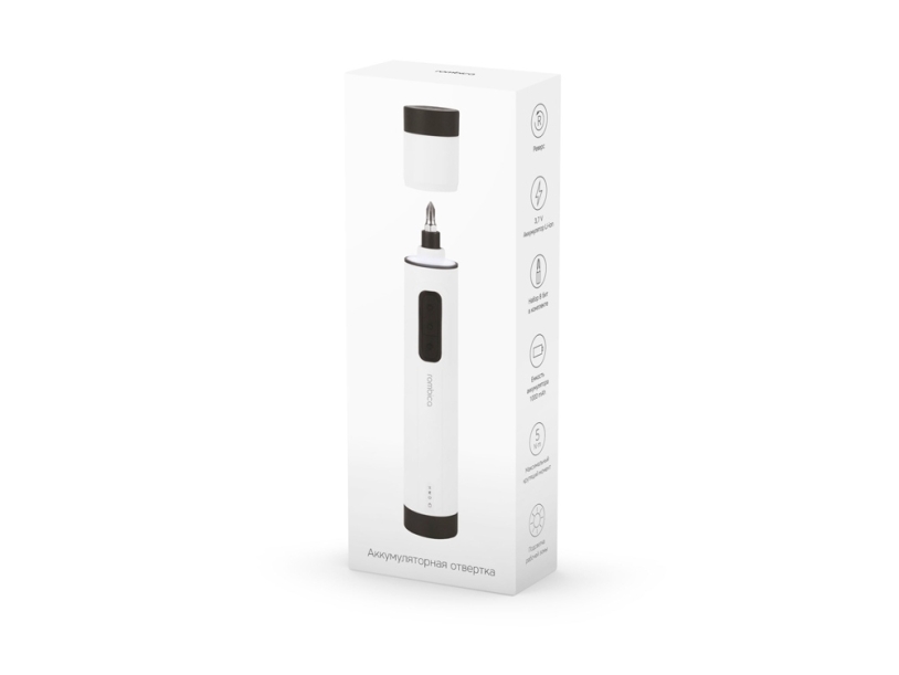 Отвертка аккумуляторная MyKit S1 (белый)  (Изображение 5)