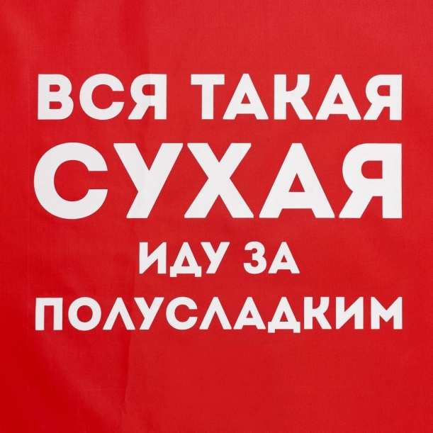 Дождевик «Вся такая сухая», красный, размер XXL (Изображение 3)