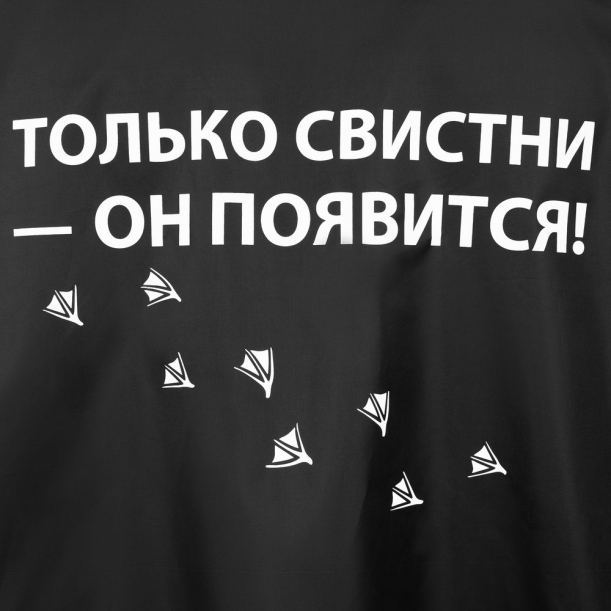 Дождевик «Только свистни», черный, размер L (Изображение 3)