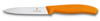 Нож для овощей VICTORINOX SwissClassic, 10 см, оранжевый (Изображение 1)