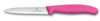 Нож для овощей VICTORINOX SwissClassic, лезвие 10 см с волнистой кромкой, розовый (Изображение 1)