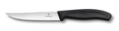 Нож для стейка и пиццы VICTORINOX SwissClassic &quot;Gourmet&quot;, 12 см, с волнистой кромкой, чёрный