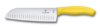 Нож сантоку VICTORINOX SwissClassic, рифлёное лезвие 17 см, жёлтый, в картонном блистере (Изображение 1)