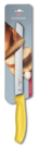 Нож для хлеба VICTORINOX SwissClassic, лезвие 21 см с волнистой кромкой, жёлтый, в блистере